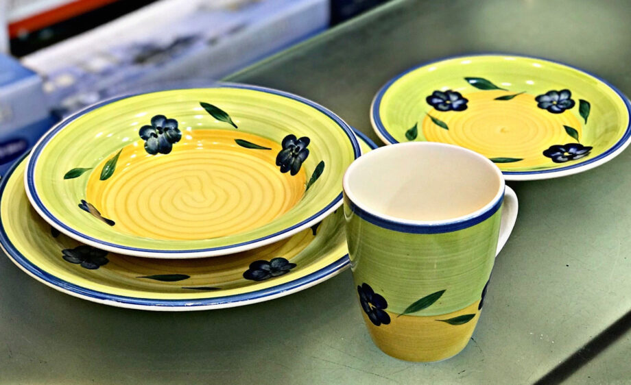 Lime Green Breakfast Set